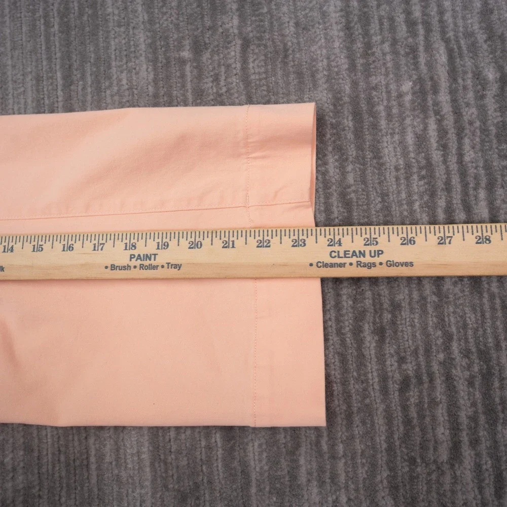 Chico's Cargo Pants Womens 0.5 Peach NEW Wide Leg Crop Drawstring Cotton Blend